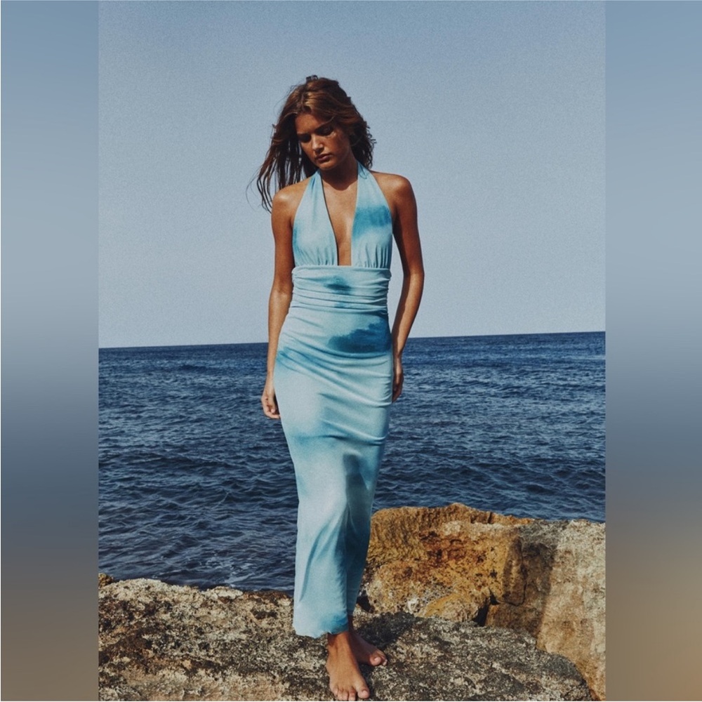 Zara halter dress